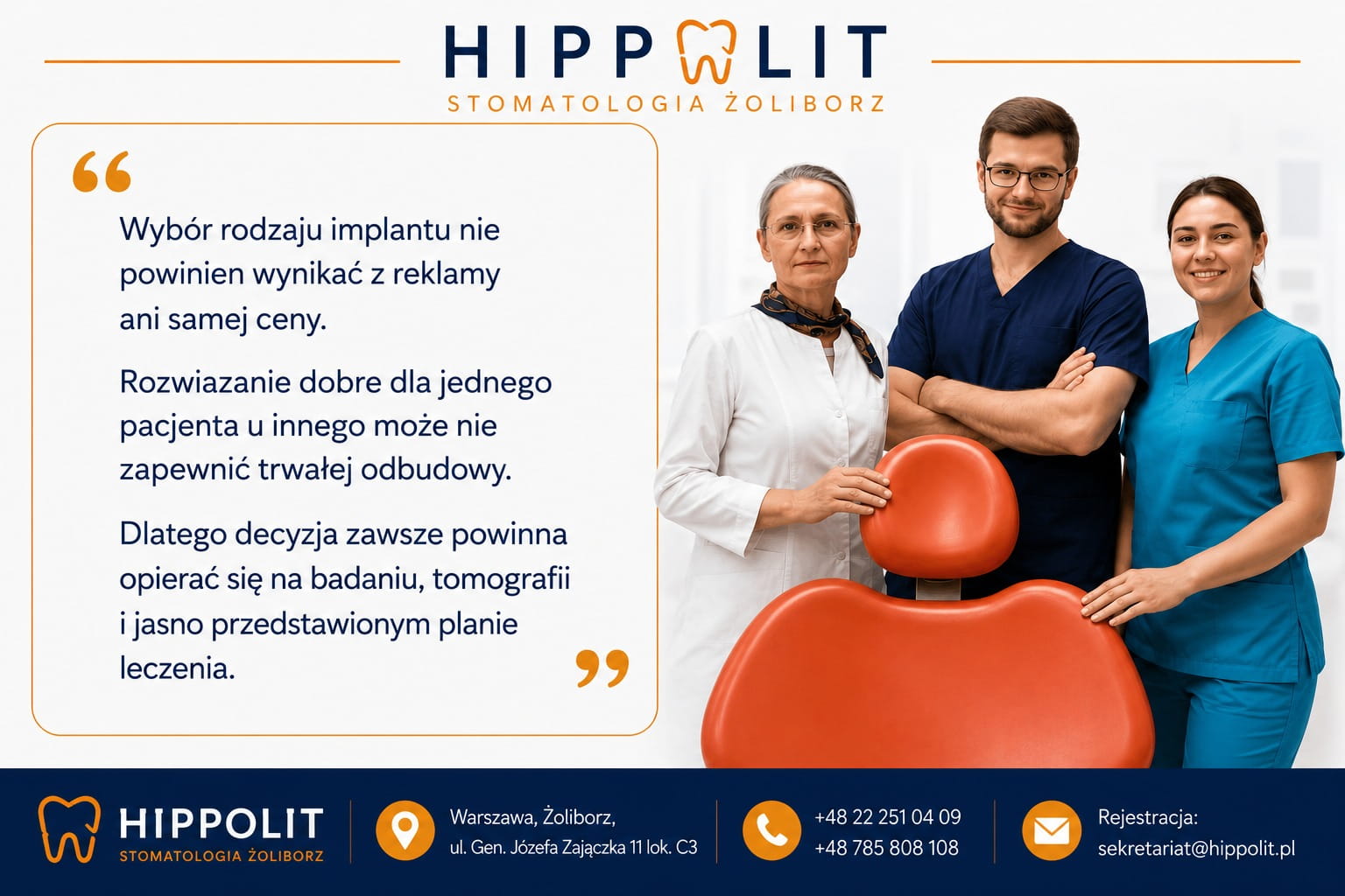Wybór implantu zębowego Wybór implantu zębowego
