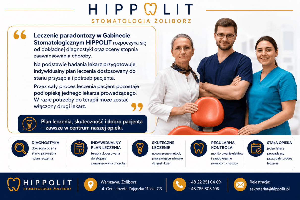 Leczenie paradontozy w Warszawie – Gabinet Stomatologiczny HIPPOLIT Leczenie paradontozy w Warszawie – Gabinet Stomatologiczny HIPPOLIT